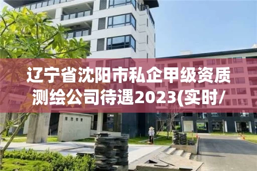 辽宁省沈阳市私企甲级资质测绘公司待遇2023(实时/更新中) 辽宁省沈阳市私企甲级资质测绘公司待遇2023(实时/更新中)