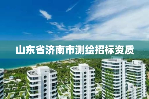 山东省济南市测绘招标资质