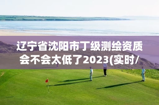 辽宁省沈阳市丁级测绘资质会不会太低了2023(实时/更新中)