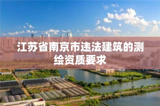 江苏省南京市违法建筑的测绘资质要求