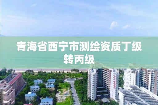 青海省西宁市测绘资质丁级转丙级