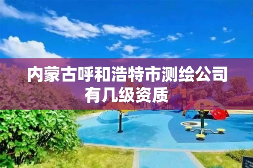 内蒙古呼和浩特市测绘公司有几级资质