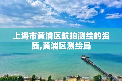 上海市黄浦区航拍测绘的资质,黄浦区测绘局