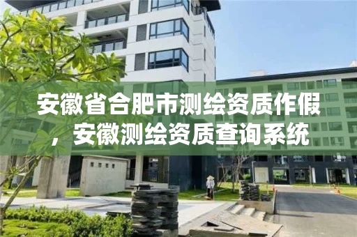 安徽省合肥市测绘资质作假，安徽测绘资质查询系统