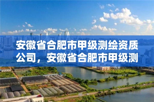 安徽省合肥市甲级测绘资质公司，安徽省合肥市甲级测绘资质公司有哪些