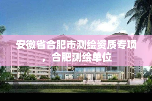安徽省合肥市测绘资质专项,合肥测绘单位 安徽省合肥市测绘资质专项,合肥测绘单位