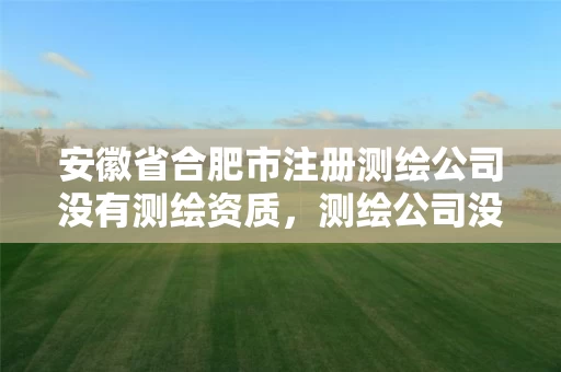 安徽省合肥市注册测绘公司没有测绘资质，测绘公司没有资质可以开展业务吗