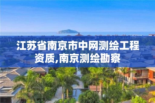江苏省南京市中网测绘工程资质,南京测绘勘察