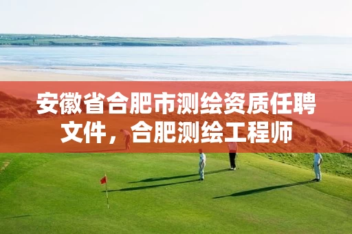 安徽省合肥市测绘资质任聘文件，合肥测绘工程师