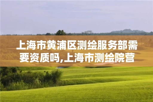 上海市黄浦区测绘服务部需要资质吗,上海市测绘院营业时间。