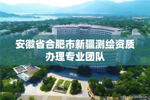 安徽省合肥市新疆测绘资质办理专业团队