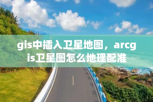 gis中插入卫星地图，arcgis卫星图怎么地理配准