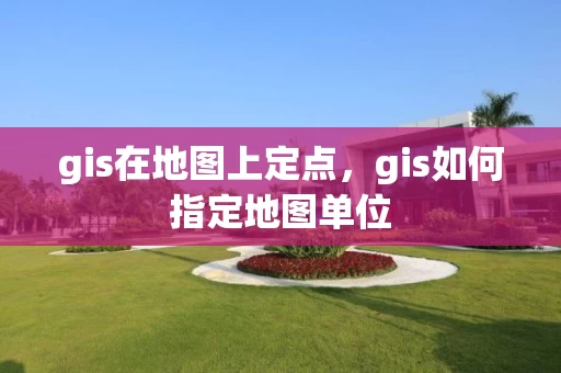 gis在地图上定点，gis如何指定地图单位
