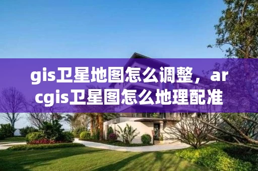 gis卫星地图怎么调整，arcgis卫星图怎么地理配准