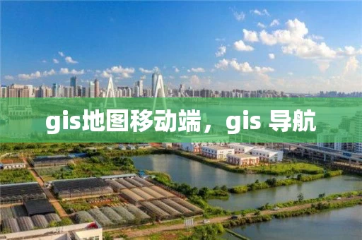 gis地图移动端，gis 导航