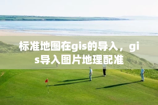 标准地图在gis的导入，gis导入图片地理配准