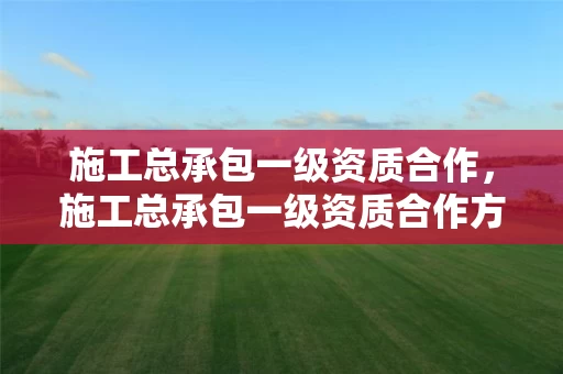 施工总承包一级资质合作，施工总承包一级资质合作方案