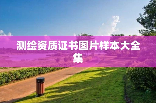 测绘资质证书图片样本大全集