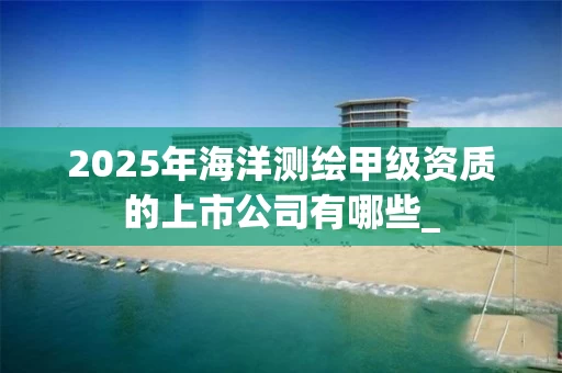 2025年海洋测绘甲级资质的上市公司有哪些_