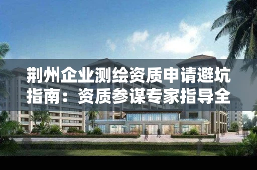 荆州企业申请避坑指南：资质参谋专家指导全流程解析