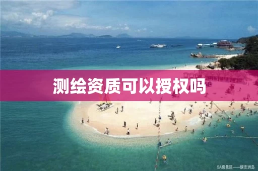 测绘资质可以授权吗 测绘资质可以授权吗