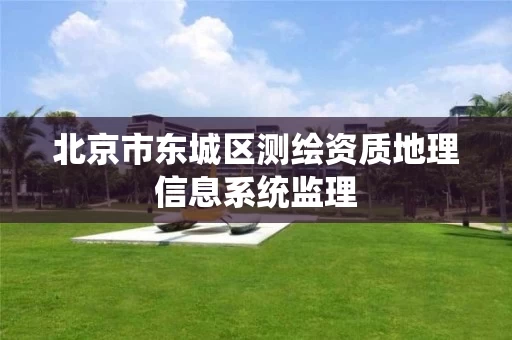 北京市东城区测绘资质地理信息系统监理