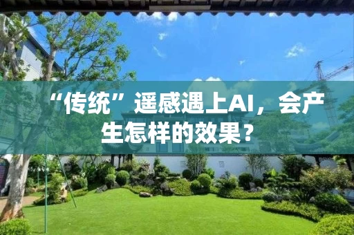 “传统”遥感遇上AI，会产生怎样的效果？