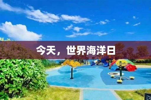 今天，世界海洋日