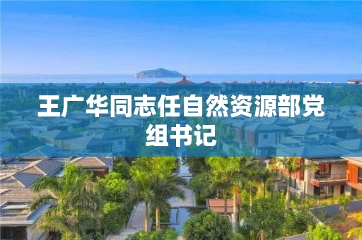 王广华同志任自然资源部党组书记