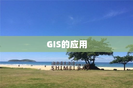 GIS的应用