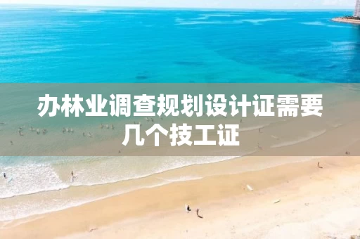 办林业调查规划设计证需要几个技工证
