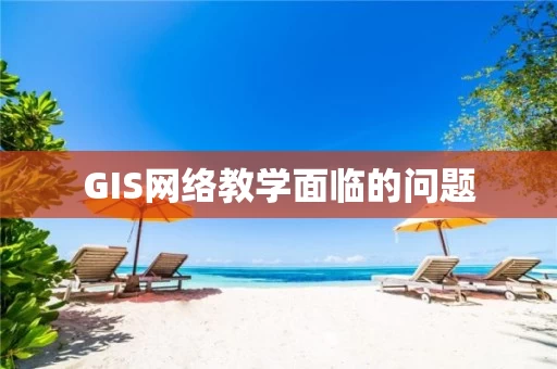 GIS网络教学面临的问题