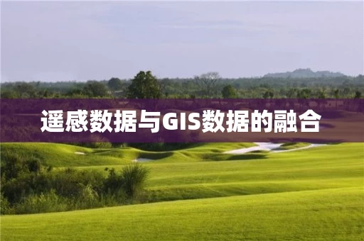 遥感数据与GIS数据的融合