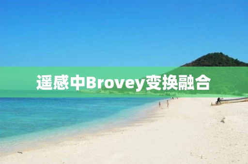 遥感中Brovey变换融合