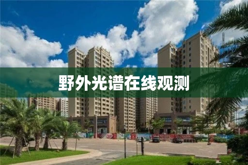 野外光谱在线观测