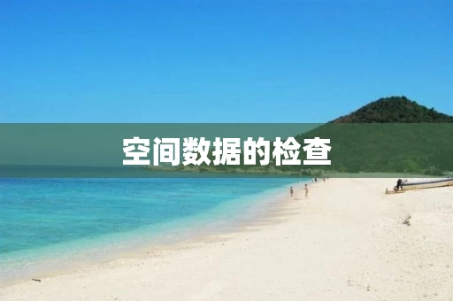 空间数据的检查