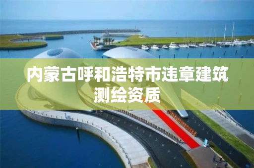 内蒙古呼和浩特市违章建筑测绘资质