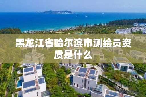 黑龙江省哈尔滨市测绘员资质是什么