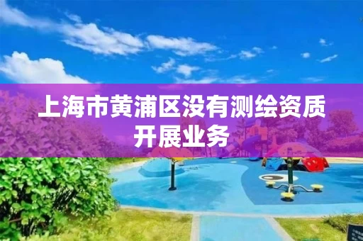 上海市黄浦区没有测绘资质开展业务