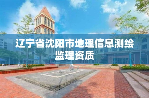 辽宁省沈阳市地理信息测绘监理资质 辽宁省沈阳市地理信息测绘监理资质