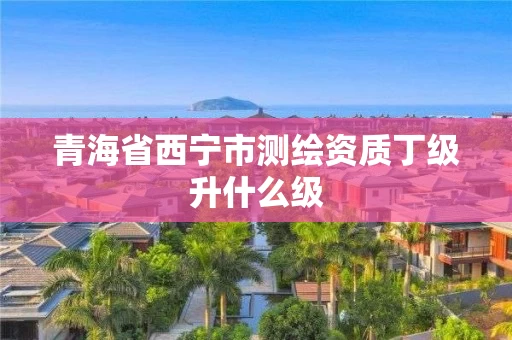 青海省西宁市测绘资质丁级升什么级