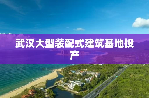 武汉大型装配式建筑基地投产