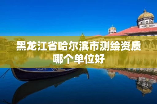 黑龙江省哈尔滨市测绘资质哪个单位好