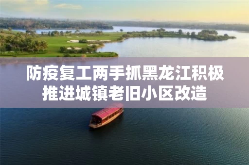 防疫复工两手抓黑龙江积极推进城镇老旧小区改造