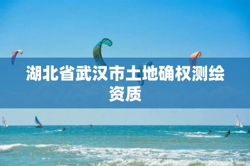 湖北省武汉市土地确权测绘资质