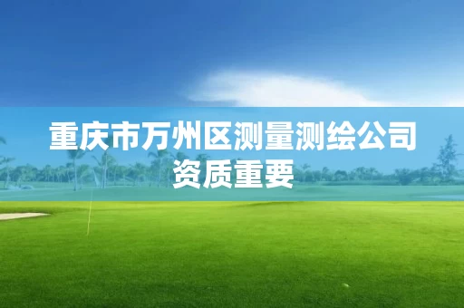 重庆市万州区测量测绘公司资质重要 重庆市万州区测量测绘公司资质重要