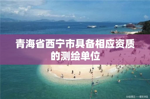 青海省西宁市具备相应资质的测绘单位