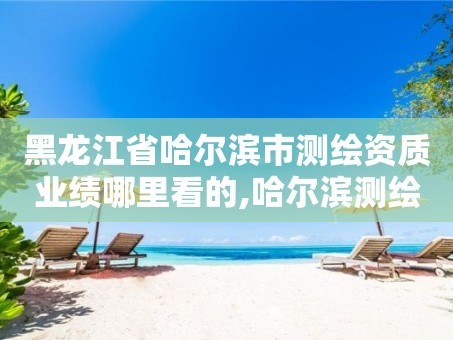 黑龙江省哈尔滨市测绘资质业绩哪里看的,哈尔滨测绘局工资怎么样。