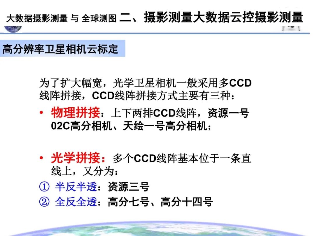 大数据摄影测量与全球测图