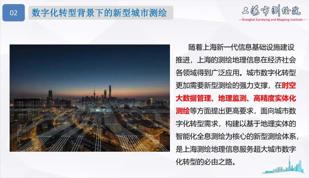 面向城市数字化转型的新型测绘